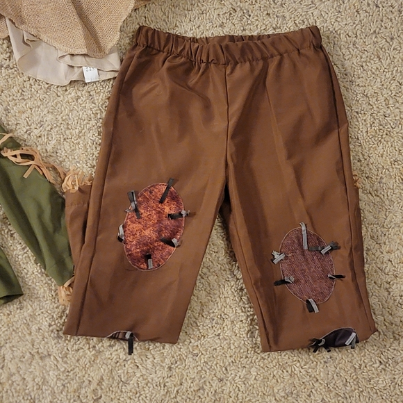 Kids Size Small (5-6) Wizard Of Oz Scarecrow Costume Amazon - Picture 6 of 8